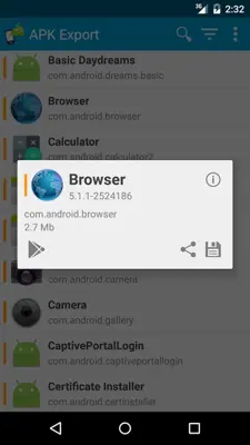 APK Export android App screenshot 2